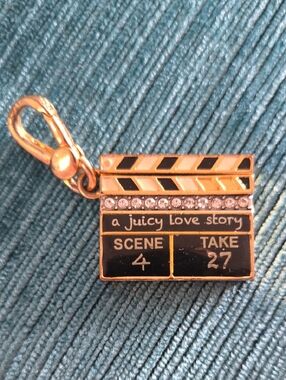 🎬🎬Authentic Vintage Juicy Couture Movie Clapboard Charm Rare Y2K Retired HTF🎥